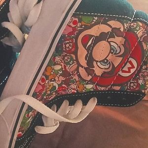 Vans high top tennis shoes